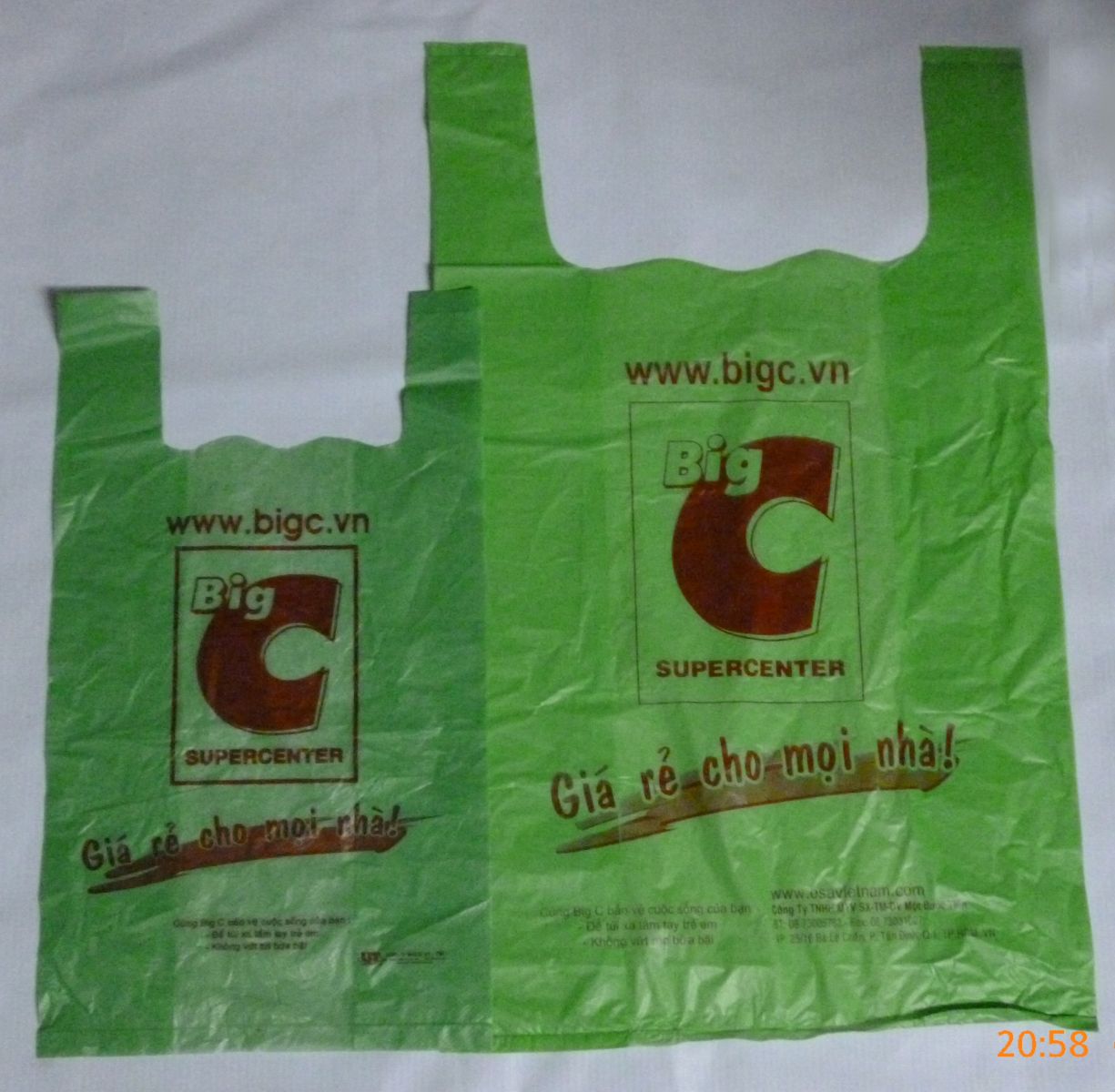 Túi nhựa có dây